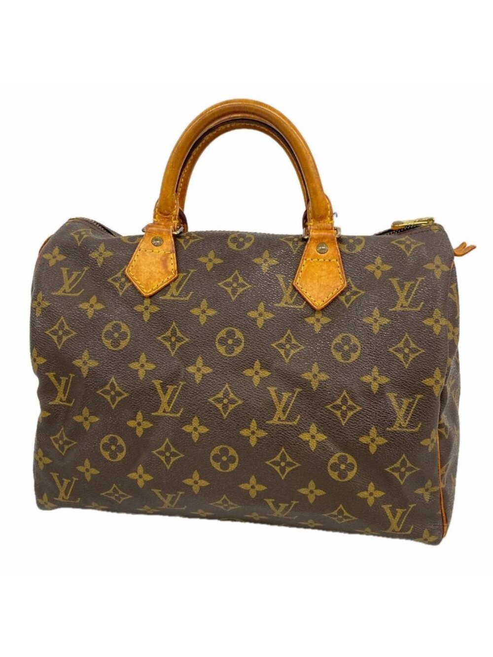 Louis Vuitton Handbag Monogram Speedy 30 Brown